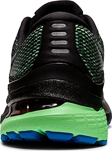 ASICS Zapatillas de running Gel-Kayano 28 Lite-Show para hombre, negro, plateado, 44 EU