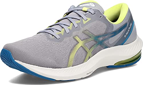 ASICS Zapatillas de running Gel-Pulse 13 para hombre, Hoja Rock/amarillo brillante, 43.5 EU