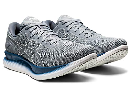 ASICS Zapatillas de running GlideRide para hombre, sheet rock/gris (glacier grey), 43.5 EU