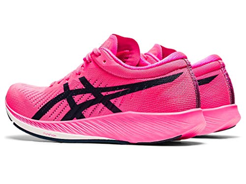 ASICS Zapatillas de running Metaracer para mujer, rosa (Rosa intenso/Azul Francés), 37 EU