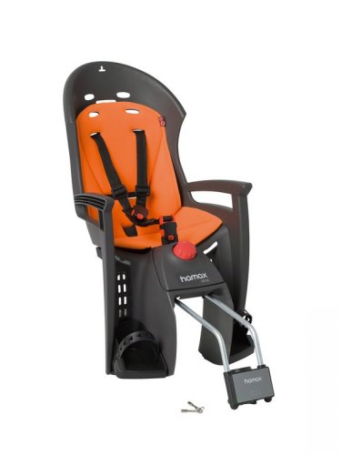 Asiento ni–os Hamax Siesta gris/naranja Befestigung Rahmenrohr cerrable