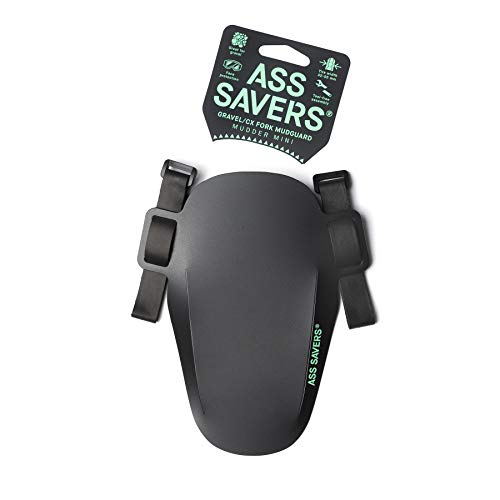 ASS SAVERS MFM-1-BLK Guardabarros, Unisex Adulto, Negro, Mini