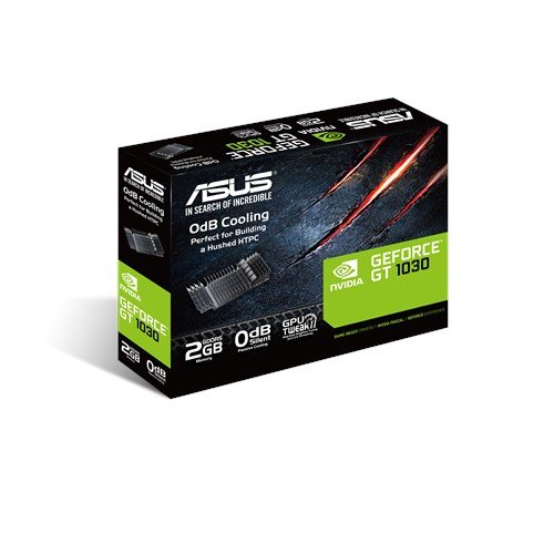 ASUS GT1030-SL-2G-BRK GeForce GT 1030 2GB GDDR5 - Tarjeta gráfica (NVIDIA, GeForce GT 1030, 1920 x 1080 Pixeles, 1266 MHz, 1506 MHz, 2 GB)