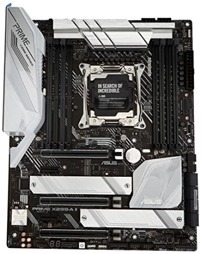 ASUS Prime X299-A II - Placa Base ATX LGA 2066 (Overclocking por IA, 12 etapas de Potencia IR3555, DDR4 4266 MHz, Tres M.2, USB 3.2 Gen. 2 de Tipo C e iluminación Aura Sync RGB)