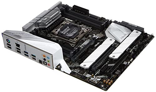 ASUS Prime X299-A II - Placa Base ATX LGA 2066 (Overclocking por IA, 12 etapas de Potencia IR3555, DDR4 4266 MHz, Tres M.2, USB 3.2 Gen. 2 de Tipo C e iluminación Aura Sync RGB)