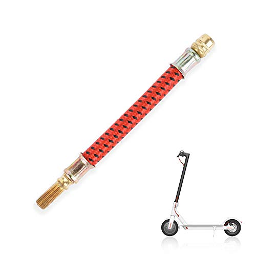 Atuka TOMALL Manguera de extensión de la Bomba Tubo inflador de Aire extendido Bomba de Manguera de Boca Inflable Tubo Suave Compatible para Scooter eléctrico M365