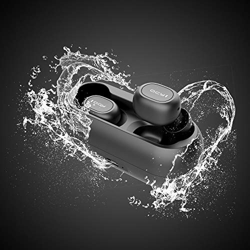 Auriculares Bluetooth, HOMSCAM Auriculares inalámbricos Bluetooth 5.0 Sonido Estéreo Auricular Mini Twins In-Ear Auriculares Carga Rapida Resistente al Agua con Caja de Carga