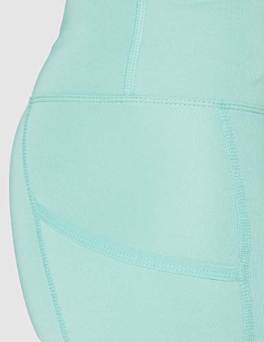 AURIQUE Bal1163 Pantalones Cortos de Ciclismo, Azul Turquesa Claro, 42