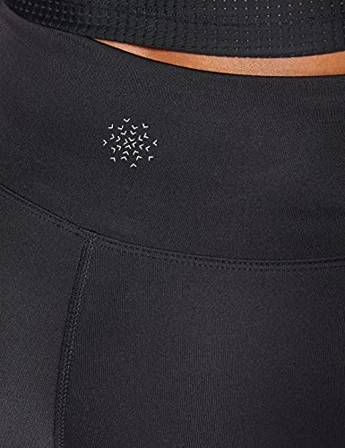 Aurique Leggings deportivos para Mujer, Negro (Black/Port Royale/Blush), XS