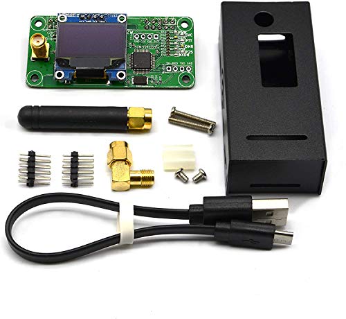 AURSINC MMDVM Hotspot Board + Antena + Pantalla OLED Soporte UHF C4FM YSF NXDN DSTAR P25 DMR Completamente Ensamblado y Probado