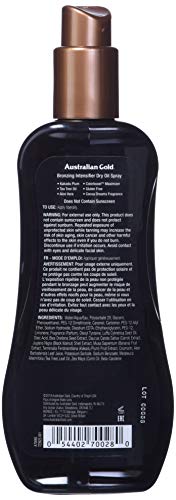 Australian Gold Intensifier Dry Acelerador del Bronceado, 237 Ml