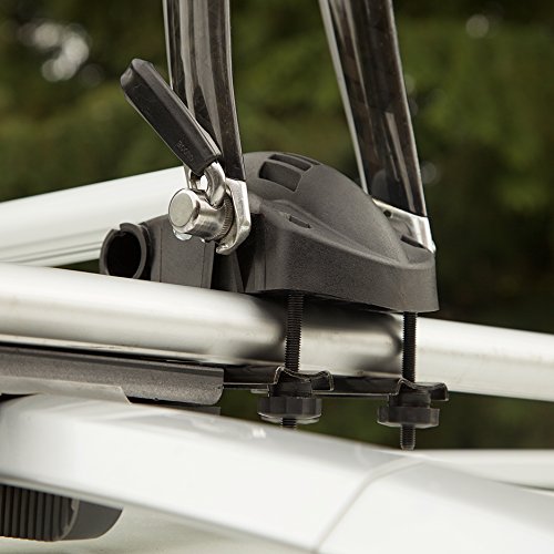 Auto Companion - Portabicicletas para el techo del vehículo, de aluminio, con anclaje de horquilla