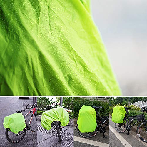 auvstar Funda Impermeable para Asiento Trasero de Bicicleta, Funda Impermeable para Bolsas de Viaje, Bolsa para Maletero, Bolsa para Mochila, Bolsa de Equipaje y alforja