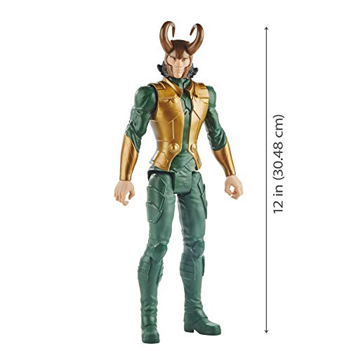 Avengers - Titan Loki Figura, Multicolor, Hasbro E7874ES0