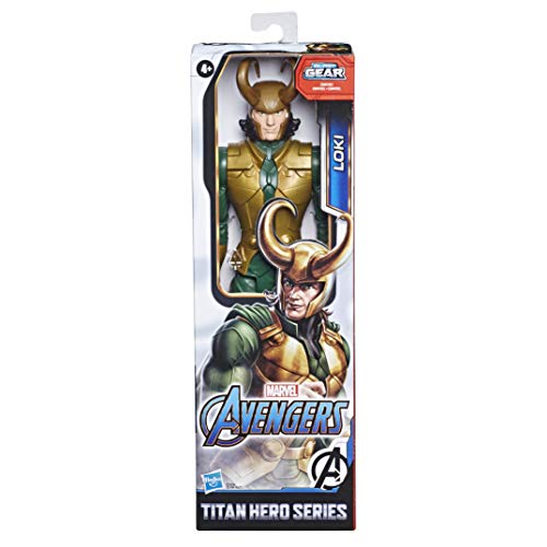 Avengers - Titan Loki Figura, Multicolor, Hasbro E7874ES0