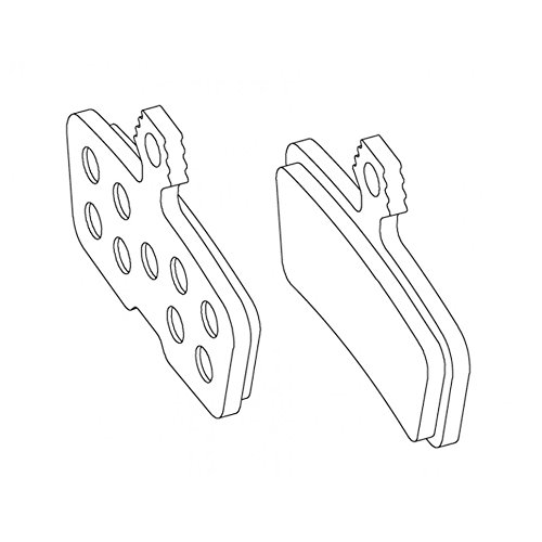 AVID - Pastillas Freno Code Organicas (Desde Code 2011)