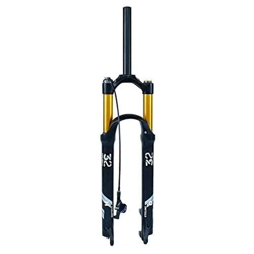 AWJ Horquillas de suspensión de Bicicleta de montaña de Aire MTB 140 mm de Recorrido, 26"27,5" 29"Aleación Ligera 9 mm Horquilla de Bicicleta de Freno de Disco QR