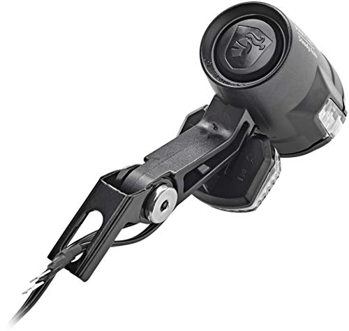 Axa, Faro Delantero Compactline 35 Steady Auto LED Dinamo Negro Unisex – Adulto, Talla única