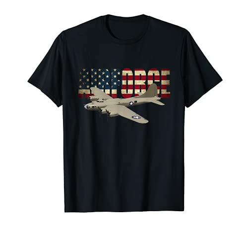 B-17 Flying Fortress B17 - Camiseta de bombardero Camiseta
