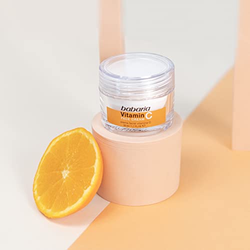 Babaria-Set Regalo Mujer-Pack facial Vitamina C- Compuesto por un Serum Vitamina C 30ml, una Crema Facial Vitamina C 50ml y una Ampolla Flash Facial Vitamina C 2ml