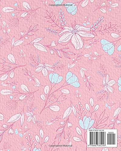 BABY OWL Daily Journal: Baby's Daily Log book, baby schedule| 24 hr. (120 day 1page/day) | Track Health, Growth, Pumping, Sleep, Feed, Diaper and ... Parents. - Cute flower pink (other colors)