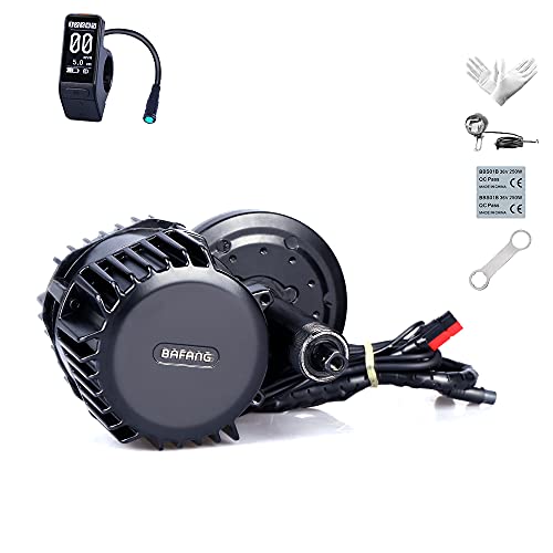 BAFANG BBSHD Motor Central 48V 52V 1000W 68MM 100MM 120MM de Bicicleta Eléctrica Kit de Conversión, Opcional Batería Hailong o Batería Yingwu o Batería de Bastidor Trasero