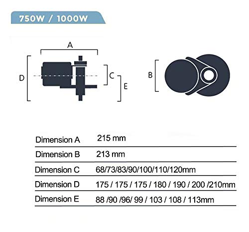 Bafang Kit Bicicleta Electrica 1000w 48V 52V BBSHD BBS03 Motores Electricos para Bicicletas para MTB y Bike