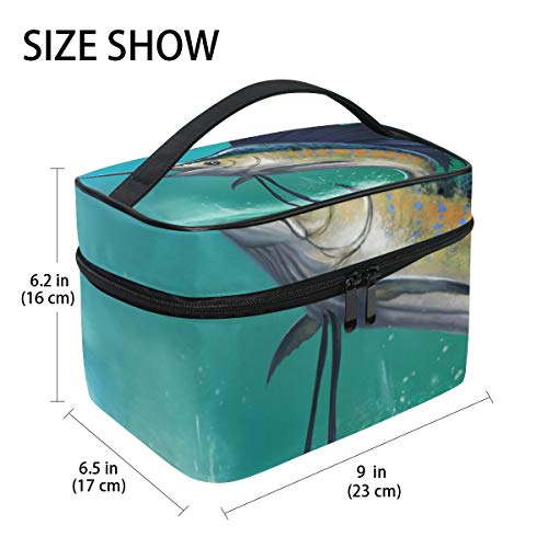 BALII Ocean Sailfish - Bolsa de maquillaje para mujer y niña