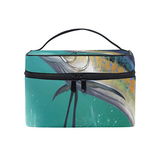 BALII Ocean Sailfish - Bolsa de maquillaje para mujer y niña