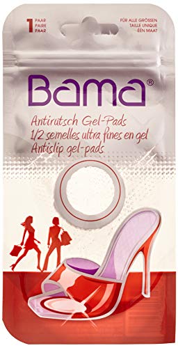 Bama Antirutsch Gel-Pads Plantilla, Farblos, Talla Única