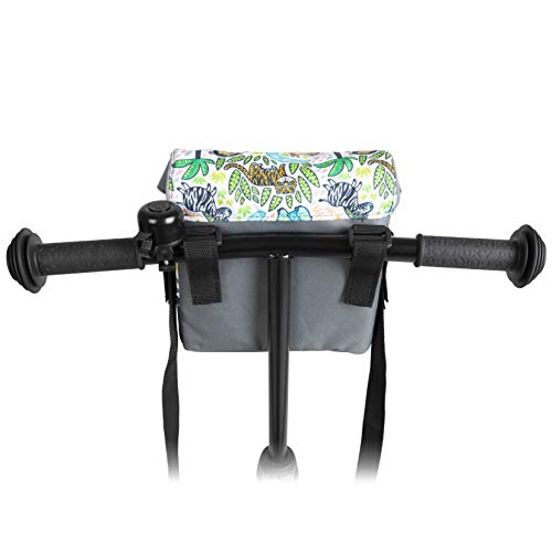 BambinIWelt Bolsa para manillar de bicicleta Puky para Woom bicicleta scooter bicicleta para niños impermeable con correa para el hombro