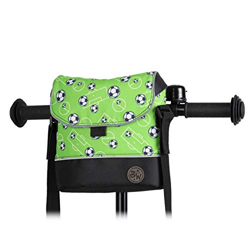 BambinIWelt Bolsa para manillar de bicicleta Puky para Woom bicicleta scooter bicicleta para niños impermeable con correa para el hombro