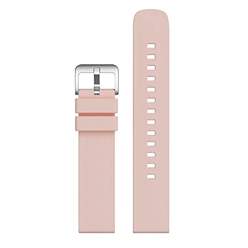 Banda de Reloj Inteligente de 20 mm, Nemheng N1 Smart Watch Correa para Mujer y Hombre, Correas de Repuesto de Reloj de Silicona Ajustable
