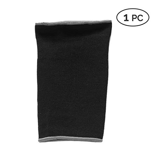 Banda de sujeción para la pantorrilla (1 Unidad) - Tejido ligero, elástico y transpirable - Marca Neotech Care - Compresión media - Negro (Talla S)
