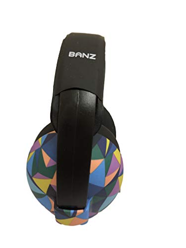 Banz Bubzee BZEM041, Orejeras de Protección Auditiva para Bebé, 0-2 Años, Kaleidoscope