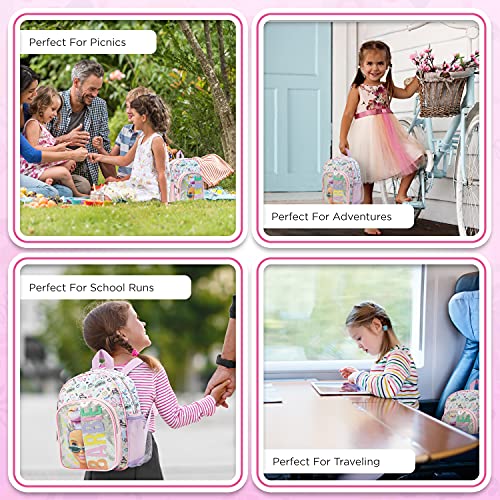 Barbie Mochilas Escolares Niña, Mochila Infantil, Material Escolar Bonito, Regalos Para Niñas y Adolescentes (Rosa)