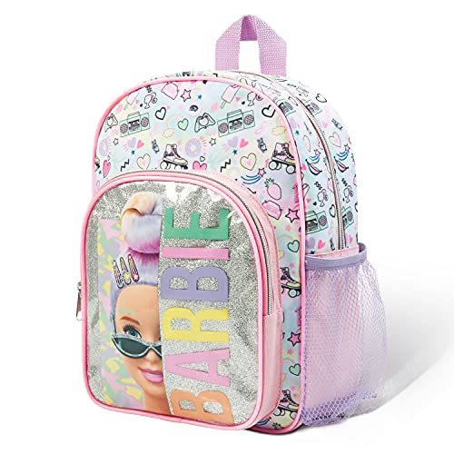 Barbie Mochilas Escolares Niña, Mochila Infantil, Material Escolar Bonito, Regalos Para Niñas y Adolescentes (Rosa)