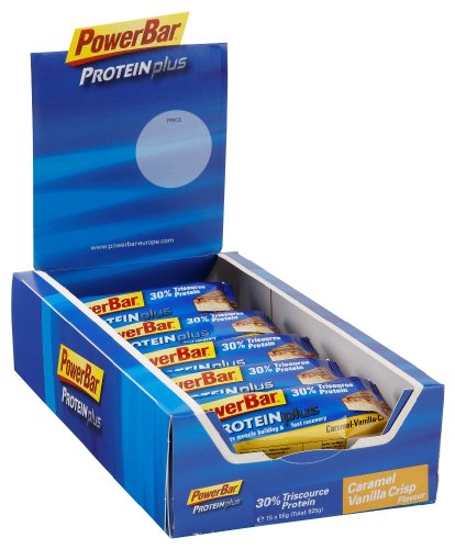 Barrita de proteínas PowerBar Plus Bar 30% (15 x 55 g)