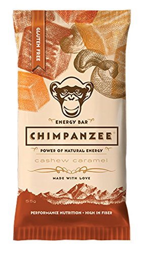 Barritas Energéticas Chimpanzee 10 x 55g Anacardo y Caramelo