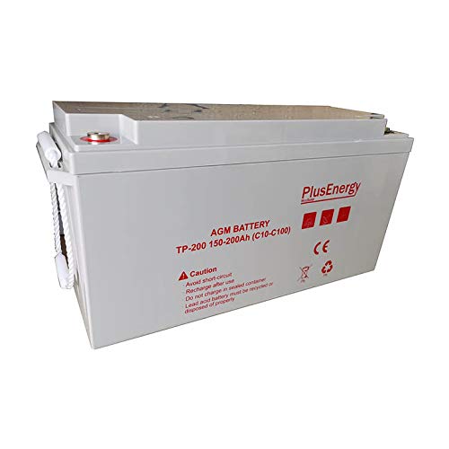 Batería AGM 12V Capacidad 150AH-200AH-250AH - Ciclos Profundos Uso Grupo solar (200AH AGM)