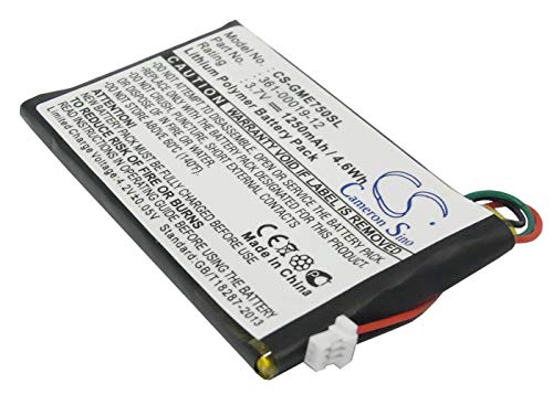 Bateria GPS Garmin Edge 605, Edge 705, Li-Polymer, 1250 mAh