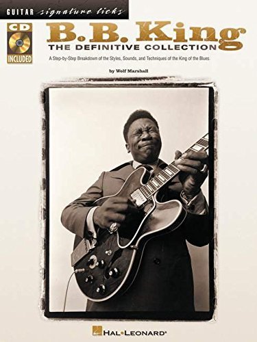 B.B. King - The Definitive Collection (Guitar Signature Licks) by Wolf Marshall (2002-03-01)