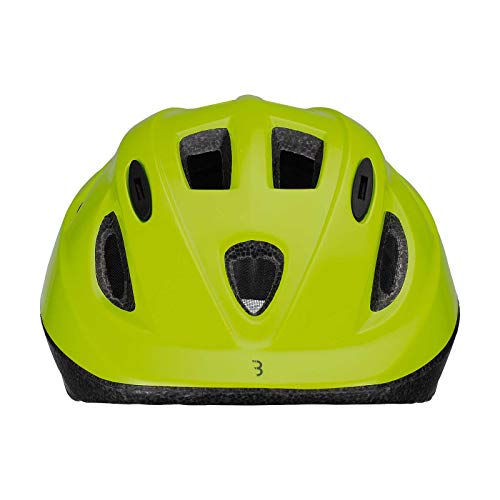 BBB Cycling Boogy-Casco de Bicicleta niñas, Color Amarillo neón Brillante M (52-56 cm)