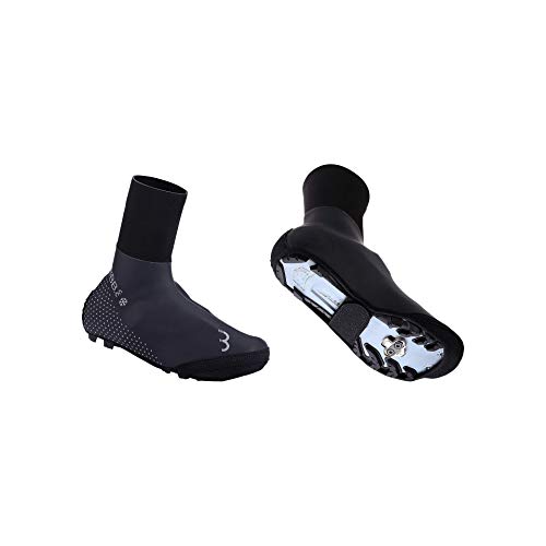 Bbb Cycling Fundas de Zapatos UltraWear sin Cremallera, Unisex, Negro, 45/46