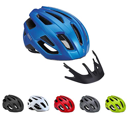 Bbb Cycling Helmet Kite Casco, Unisex Adulto, Glossy Blue, Large 58-62cm