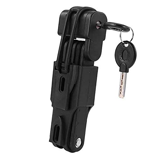 BBZZ Cerradura universal plegable para bicicleta anticizallamiento de seguridad para cable de seguridad antirrobo (color: cerradura de cadena)