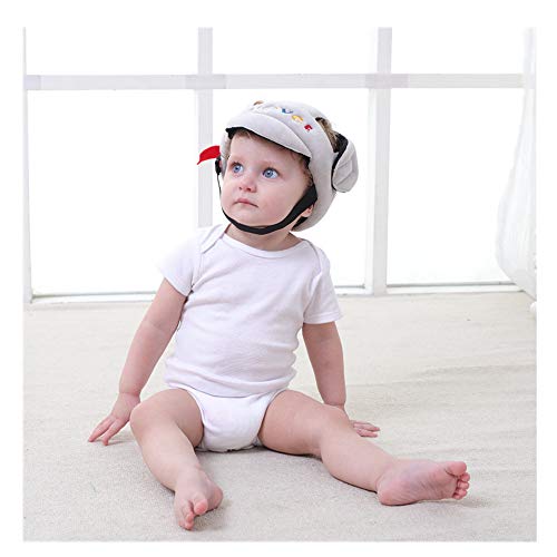 Bebé anti-caída tapa de protección de la cabeza del niño del sombrero de anticolisión casquillo de la cabeza el casco de seguridad para niños sombrero resistente a los golpes