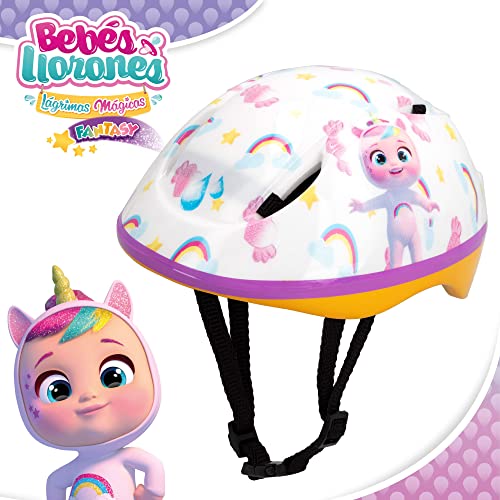 Bebés Llorones - Bebes llorones-Casco 3D c/Funda Peluche Dreamy (77277)