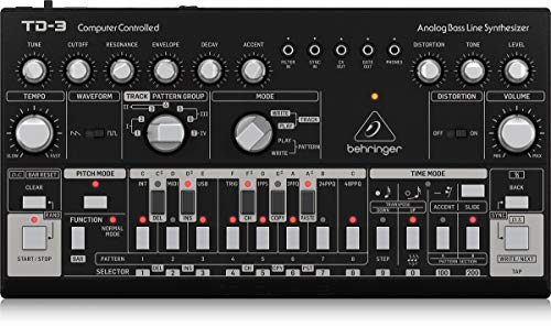 Behringer TD-3-BK, Negro (Black)