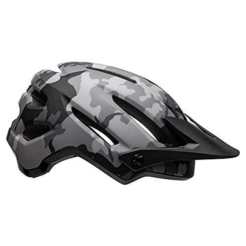 BELL 4forty Casco de Bicicleta de montaña, Unisex Adulto, Camuflaje Mate y Negro Brillante, Medium (55-59cm)